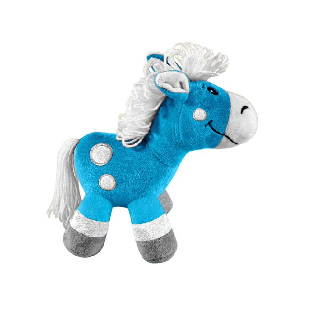 Мягка игрушка символ года конь "Рио" h 21 см (цвета в ассортименте)