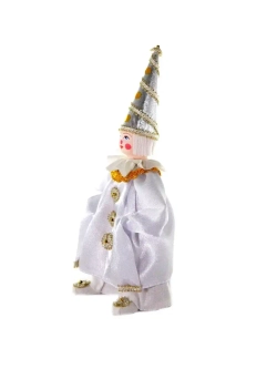 Кукла фарфоровая Пьеро