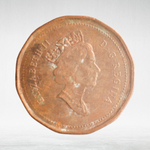 Canada, 1 Cent, 1996 – Elizabeth II (Third Portrait, 12-Sided Design), AU
