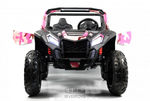 Детский электромобиль RiverToys M222MM розовый