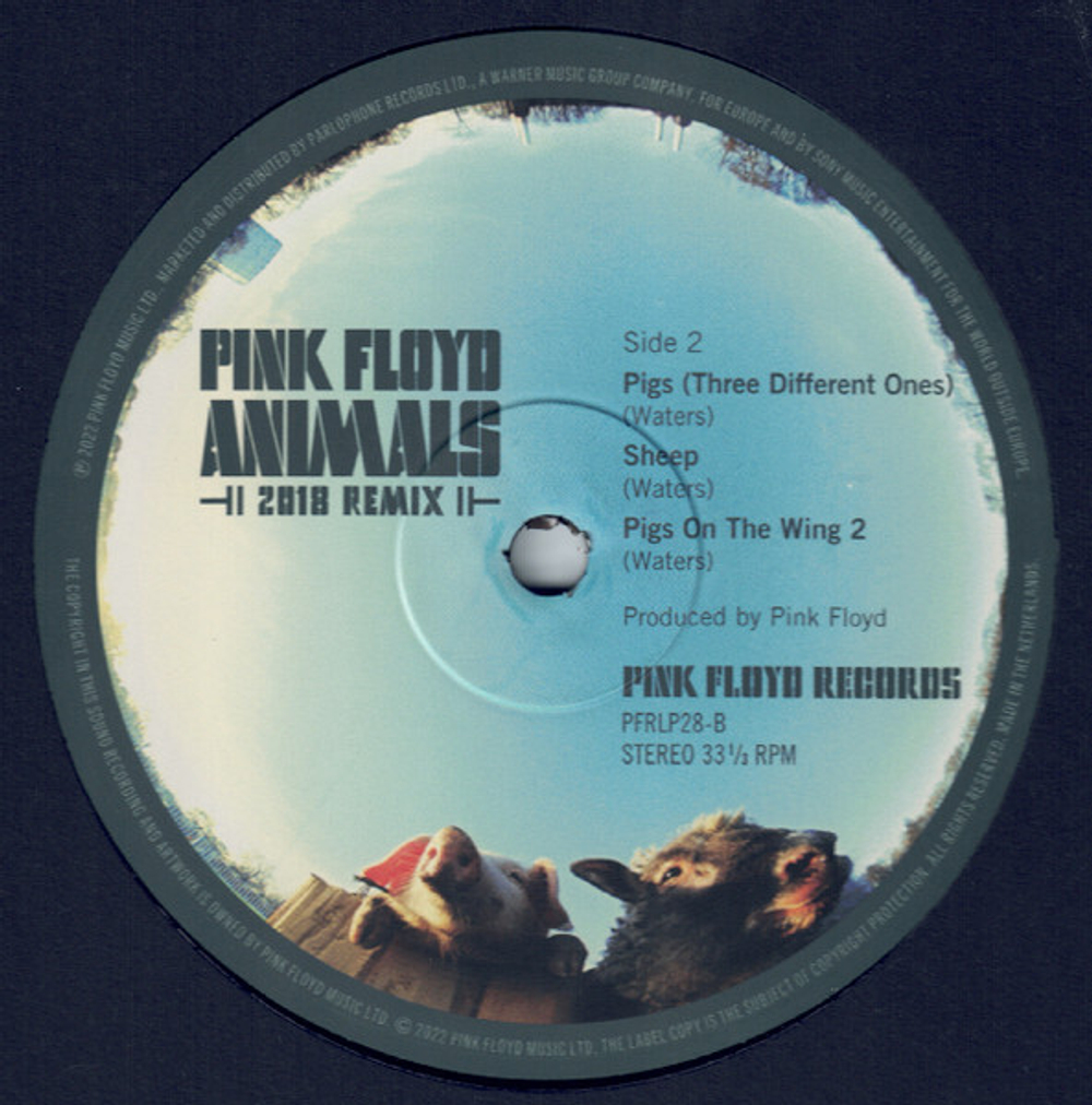 Pink Floyd / Animals (2018 Remix)(Deluxe Edition Box Set)(LP+CD+Blu-ray Audio+DVD)