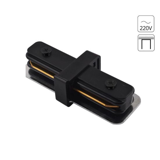 Коннектор прямой для шинопровода Arte Lamp TRACK ACCESSORIES A130206