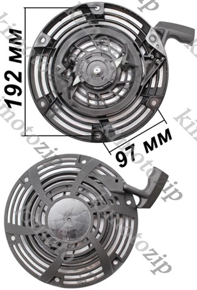 Стартер двигателя Briggs&Stratton 800E/850E (2-зубчатых пластмасс. зацепа, а: 796497) [Kimoto]