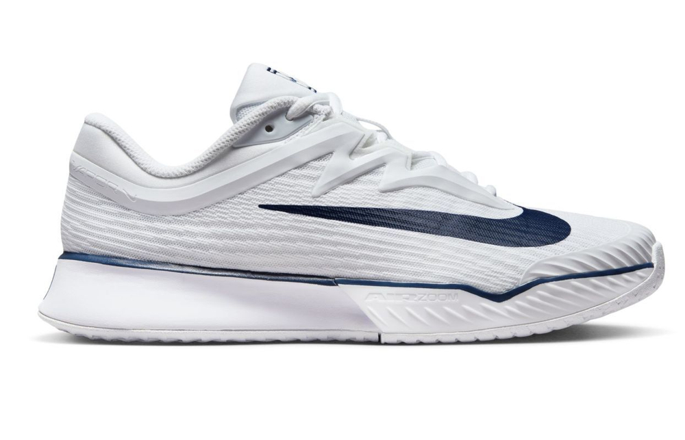 Женские Кроссовки теннисные Nike Zoom Vapor Pro 3 HC Premium - white/midnight navy/blanc/marine minuit