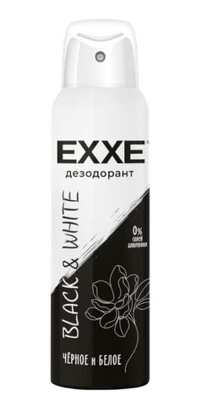 EXXE Дезодорант-спрей Черное и белое 150мл