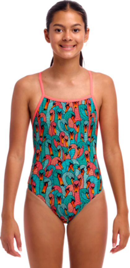 Купальник FUNKITA Girl's Swan See Swan (Strapped In)