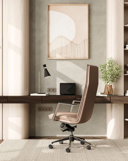 Кресло руководителя TopChairs Arrow светло-серый