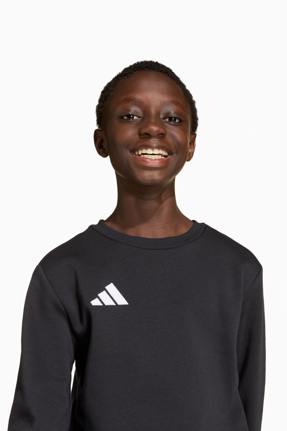 Кофта adidas Entrada 26 Sweat Junior - черный
