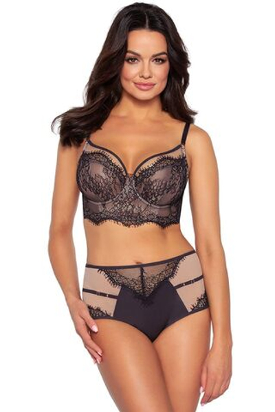 Трусы-слипы с высокой линией талии Cold Espresso (Размер: XXXL) (Цвет: коричневый)