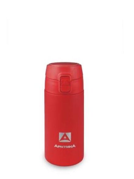 Термос-сититерм вакуумный, бытовой, тм "Арктика", 350 мл, (текстурный красный)
