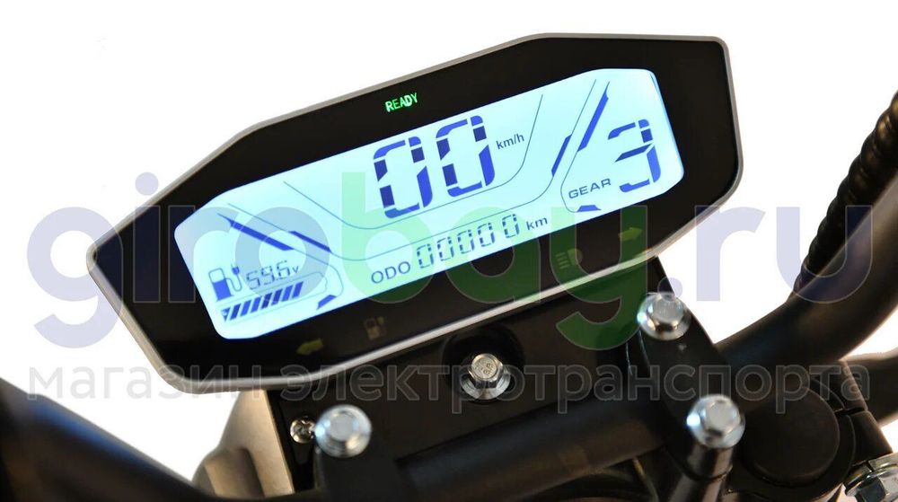 Электроскутер CityCoco WHITE SIBERIA PRO 2500w (Черный) фото 12 фото №17