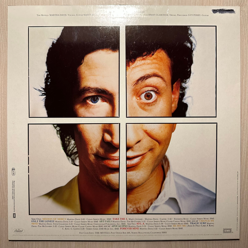 The Motels - All Four One (Европа 1982г.)