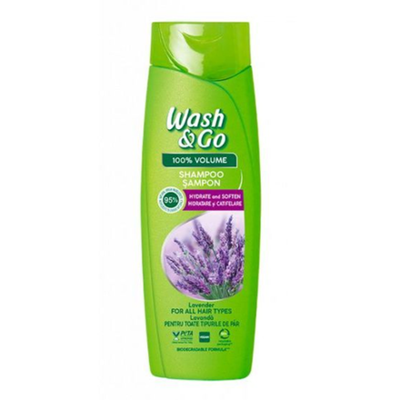 Шампунь Wash&Go Увлажнение и смягчение 180 мл