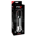 Вакуумная помпа PDX Elite Blowjob Power Pump, прозрачная (Цвет: Прозрачный белый)
