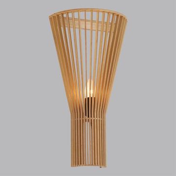 8384/1W ECO LN бежевый металл/дерево Бра E27 60W 220V GERDA