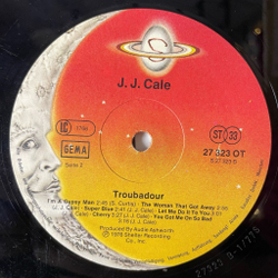 Винтажная виниловая пластинка LP J.J. Cale Troubadour (Germany 1977)