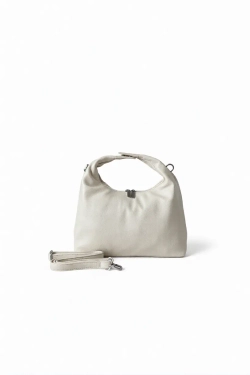 Сумка женская экокожа белая QOZA