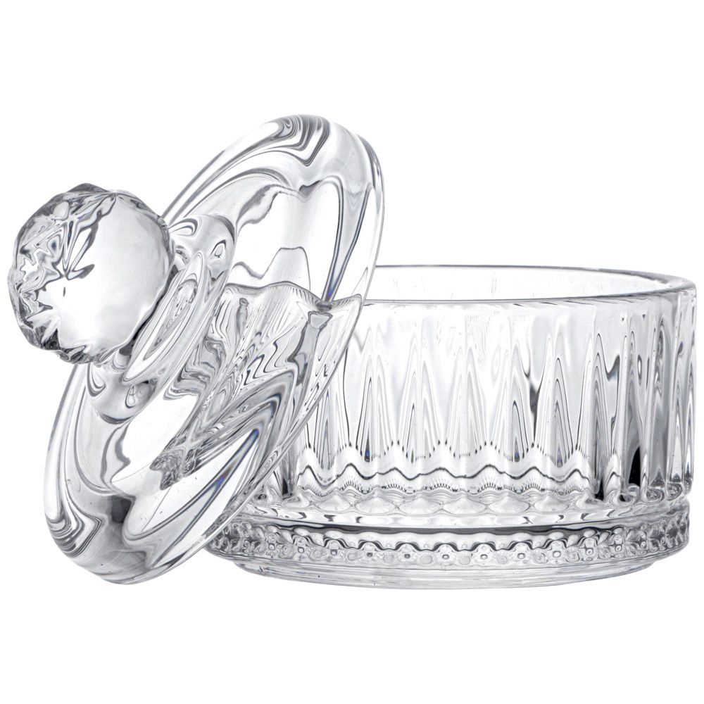 ЕМКОСТЬ ДЛЯ ХРАНЕНИЯ LEFARD С КРЫШКОЙ "LINES" 8*9,5 СМ, 180 МЛ