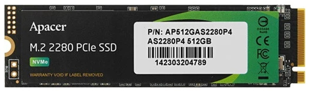 SSD Apacer AP512GAS2280P4 512 Гб