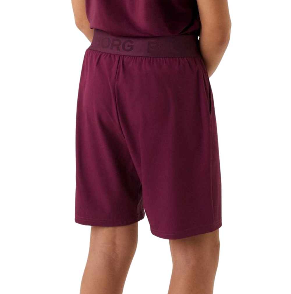 Шорты для мальчика теннисные Björn Borg Shorts - grape wine