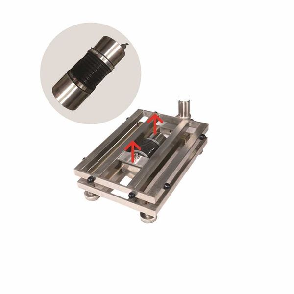 Весы товарные напольные MAS ProMAS PM1HWS-300 5060, RS232 (опция), 300кг, 50/100гр, 500*600, защита IP65, нержавеющая сталь AISI 304, с поверкой, съемная стойка