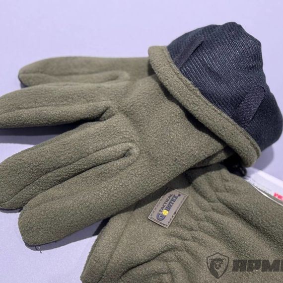 Перчатки утепленные Gongtex 3M Thinsulate, олива