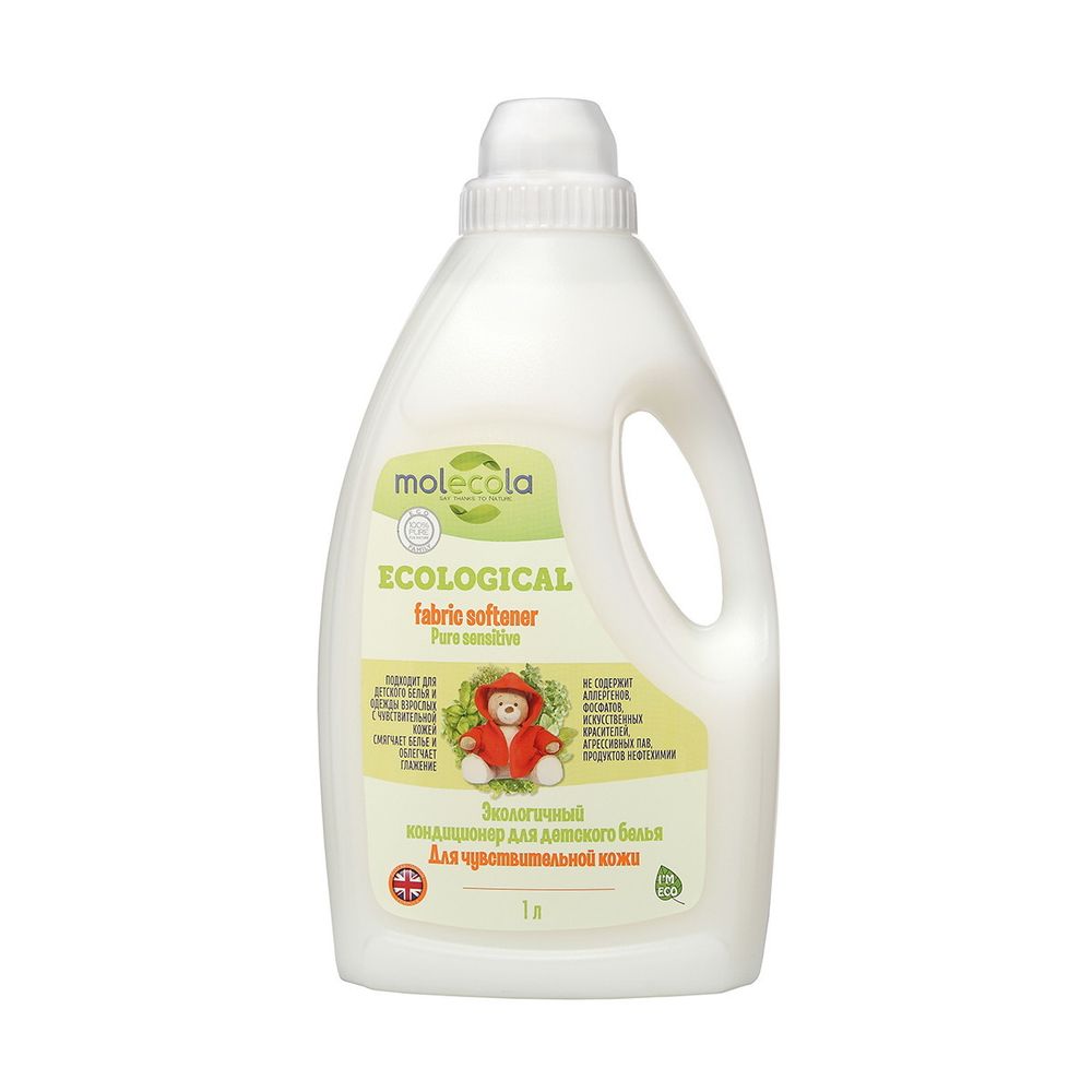 Экологичный кондиционер для детского белья Для чувствительной кожи 1 л (Molecola)