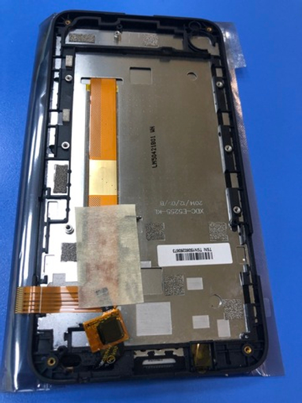 Дисплей в сборе с тачскрином и рамкой чёрный для HTC Desire 516 Оригинал