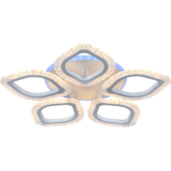 Светильник потолочный светодиодный Rivoli Dietlinde 6049-105 с пультом 70 Вт + 7 Вт 4000К-6000К LED модерн | Интерьерные светодиодные светильники