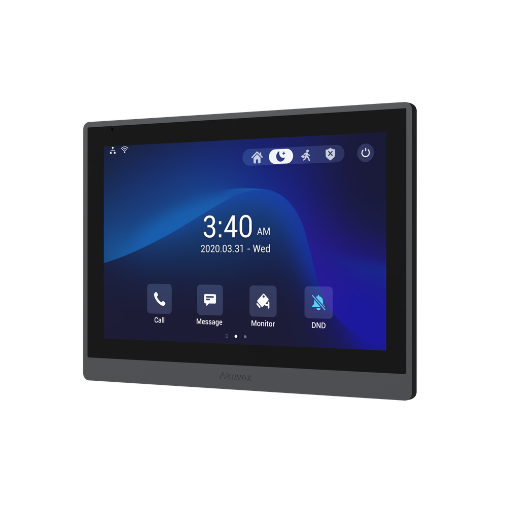 Akuvox IT88S (ЧЕРНЫЙ) Android SIP indoor wall monitor