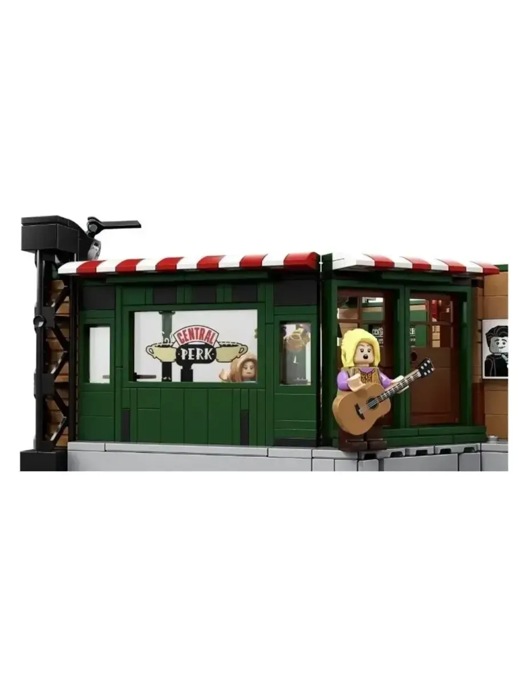 Конструктор Центральный парк кафе Друзей 1228 деталей 12107