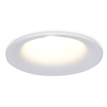 Donel, св-к встроенный, цвет БЕЛЫЙ, D87xH35мм, цоколь GU10, IP20, серия DN02