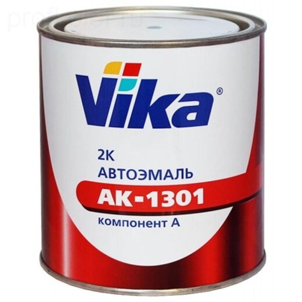 Краска эмаль Vika акрил. АК-1301 2К № 1035 Желтый 0,85 кг (VIKA)