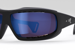 Спортивные очки LiP Typhoon / Matt Black - Black / Zeiss / PA Polarized / Pacific Blue