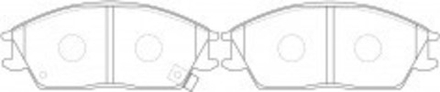 Тормозные колодки Hyundai / KIA 58101-1CA00