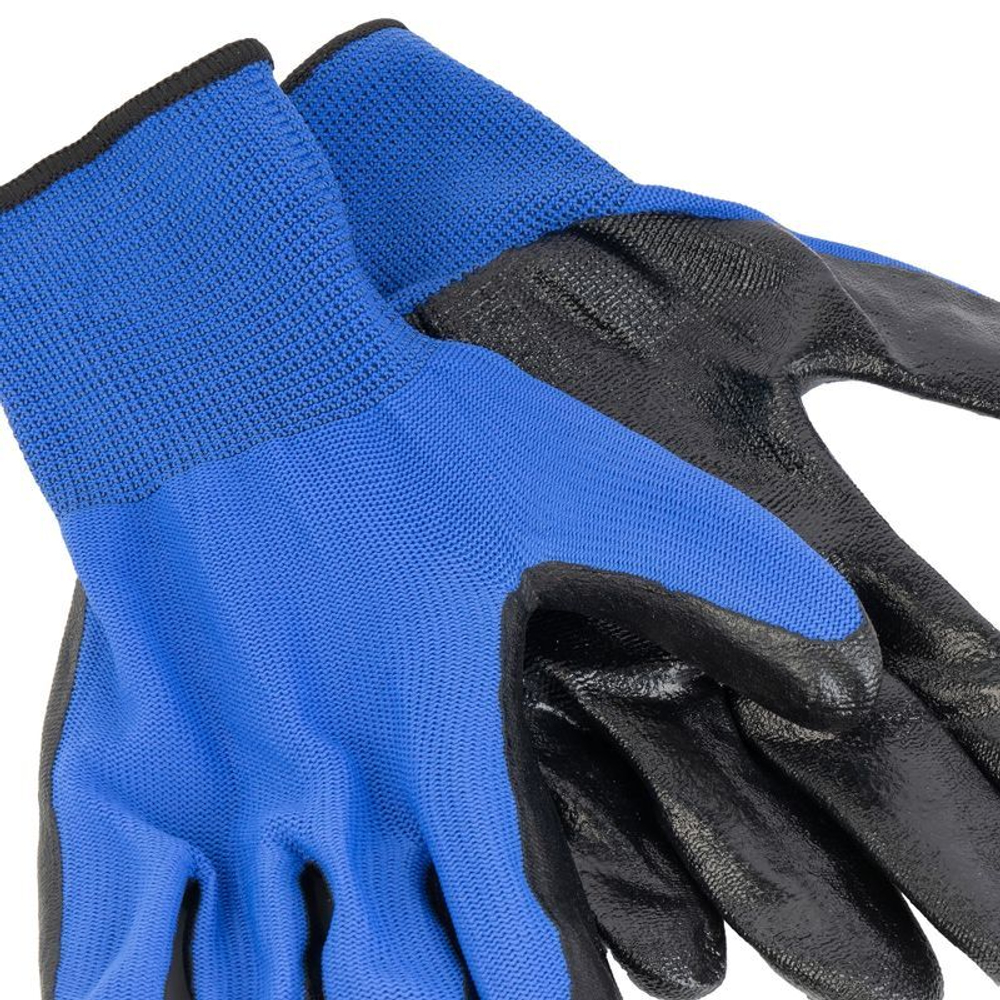 Перчатки нейлоновые с нитриловым покрытием