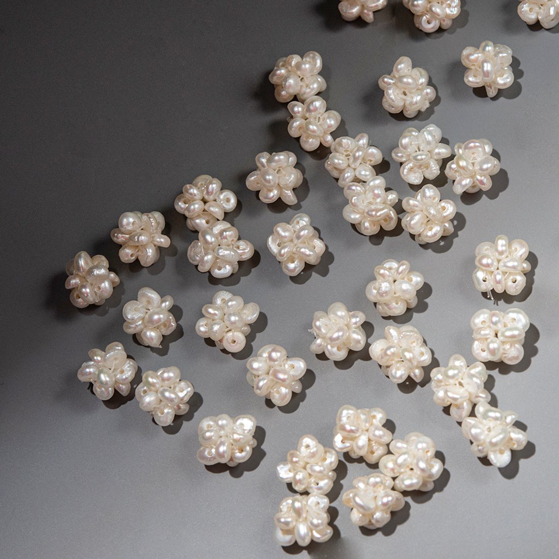 Барашки 9мм из культивированного Baby жемчуга 2,5*3,5мм