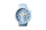 SWATCH Unisex 47mm Blue Watch SB03N100