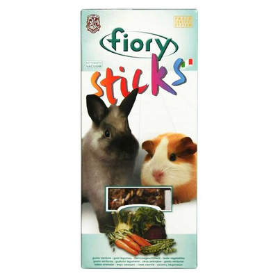 Fiory Sticks - палочки для кроликов и морских свинок с овощами 2х50 г