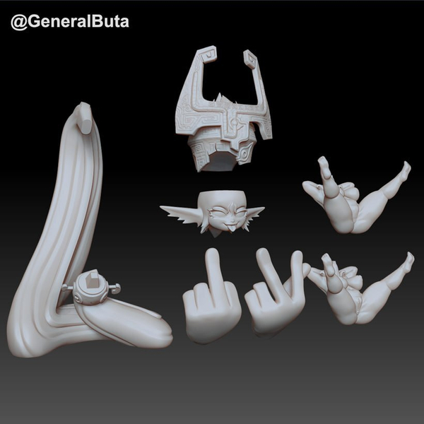 Сумеречная принцесса Мидна Легенда о Зельде Фигурка