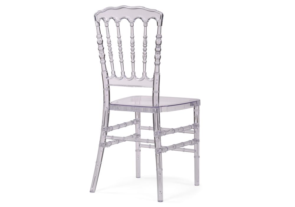 Пластиковый стул Chiavari 1 clear white