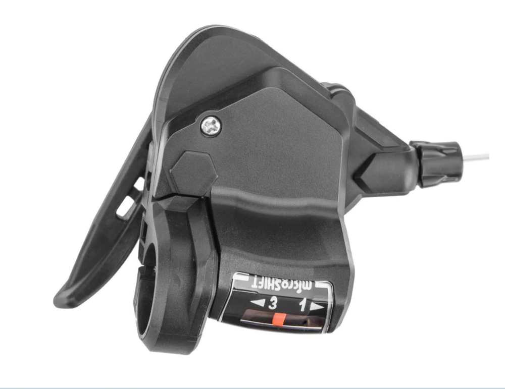 Шифтер Microshift TS-38-3L, 3 скорости 1800мм