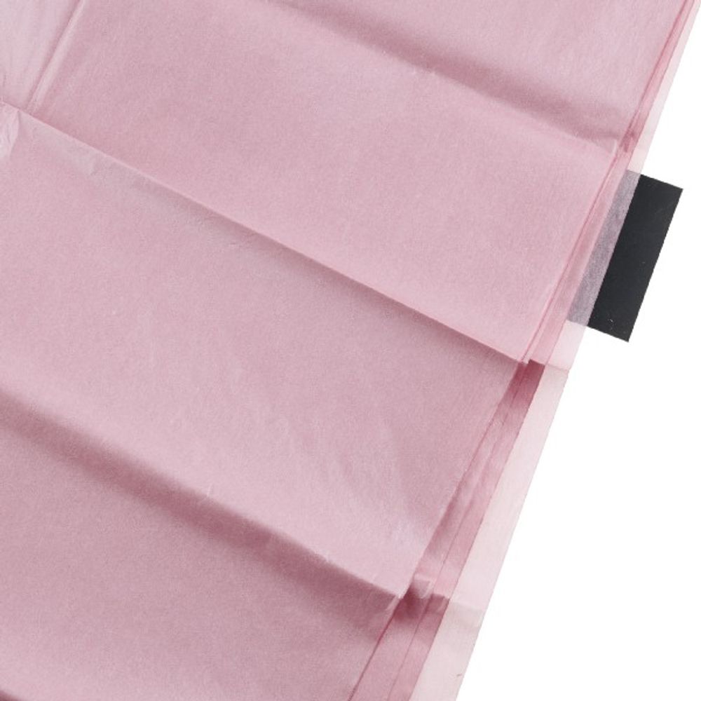 Тишью ПЕРЛАМУТР 50*66см (10л) ПУДРОВО-РОЗОВЫЙ