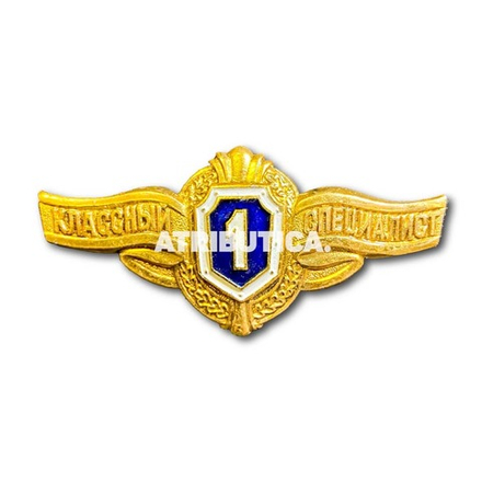 Знак Нагрудный Классность Рядового Состава 1 Класс