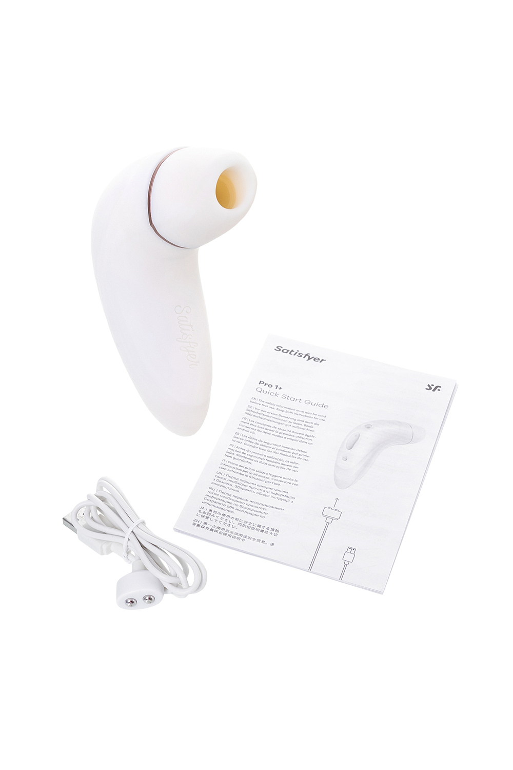 Стимулятор клитора Satisfyer Pro Plus Vibration вакуум-волновой бесконтактный