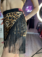 Юбка-платок с бахромой