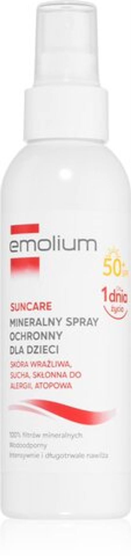 Emolium Sun Care - минеральный защитный флюид для лица для детей /  SPF 50+ 100  ml  / GTIN 5902502343614