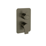 Встраиваемый смеситель для душа на 3 выхода BLAUTHERM 941513SGR графит