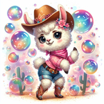 Мыльные пузыри "Лама в шляпе" (Пузырята)