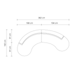 Диван Sofa Lennox арт.115486